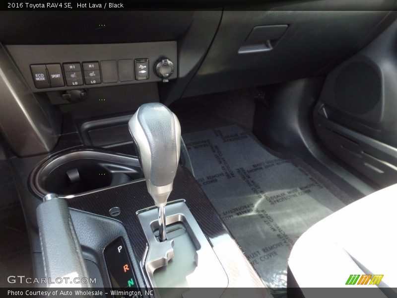 Hot Lava / Black 2016 Toyota RAV4 SE