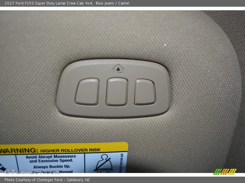 Blue Jeans / Camel 2017 Ford F350 Super Duty Lariat Crew Cab 4x4