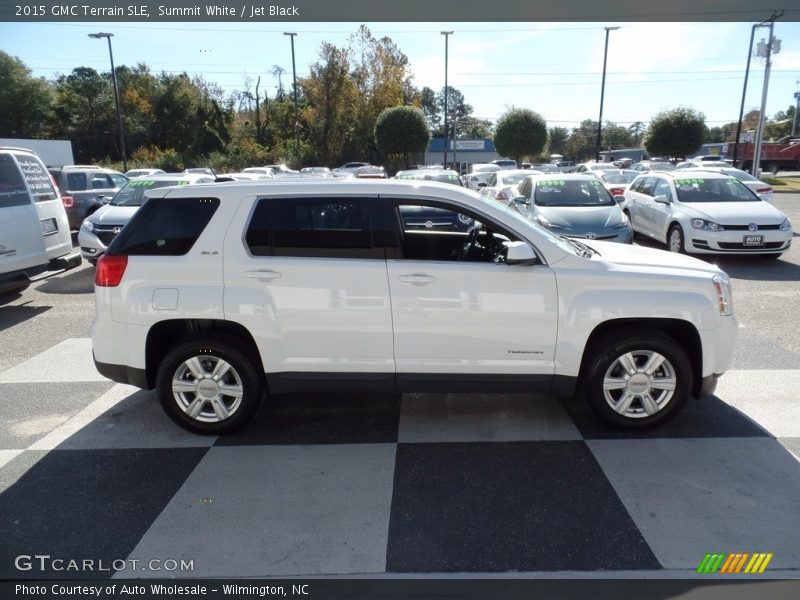 Summit White / Jet Black 2015 GMC Terrain SLE
