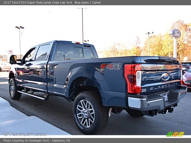  2017 F350 Super Duty Lariat Crew Cab 4x4 Blue Jeans