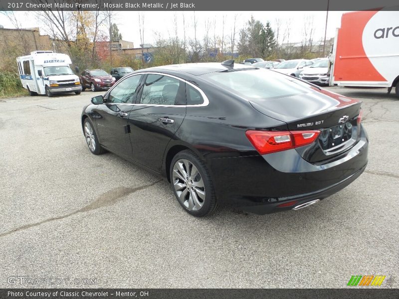 Mosaic Black Metallic / Jet Black 2017 Chevrolet Malibu Premier