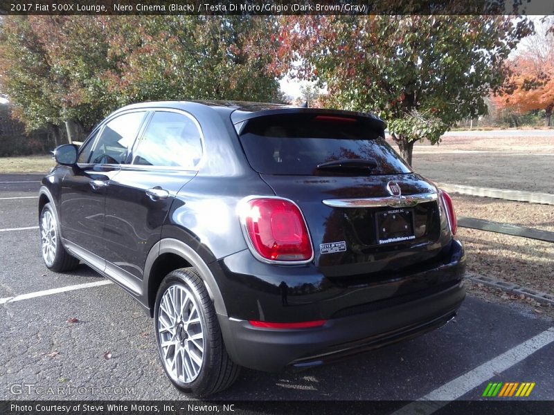 Nero Cinema (Black) / Testa Di Moro/Grigio (Dark Brown/Gray) 2017 Fiat 500X Lounge