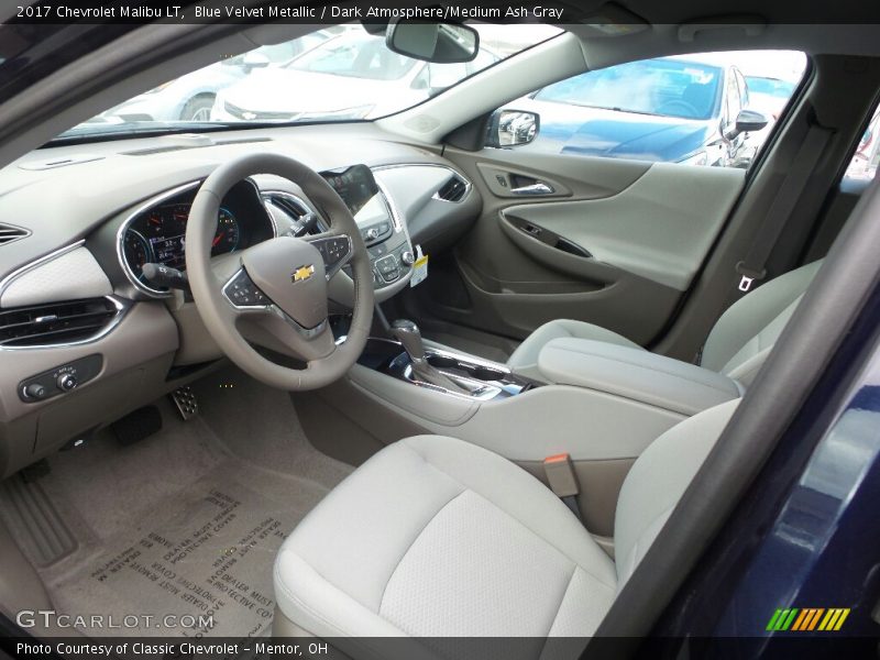 Blue Velvet Metallic / Dark Atmosphere/Medium Ash Gray 2017 Chevrolet Malibu LT