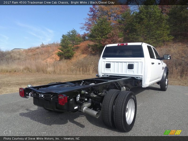 Bright White / Black/Diesel Gray 2017 Ram 4500 Tradesman Crew Cab Chassis