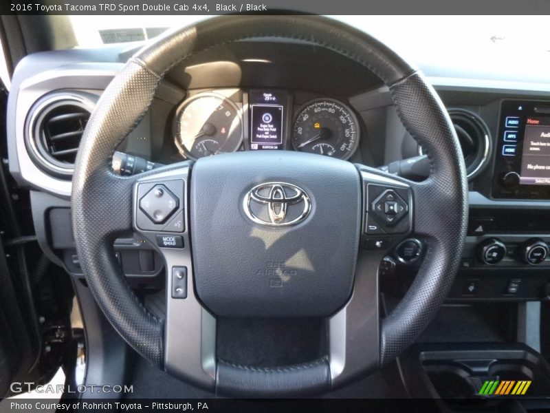 2016 Tacoma TRD Sport Double Cab 4x4 Steering Wheel