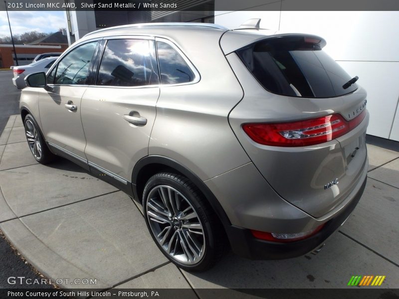 Silver Sand Metallic / White Sands 2015 Lincoln MKC AWD