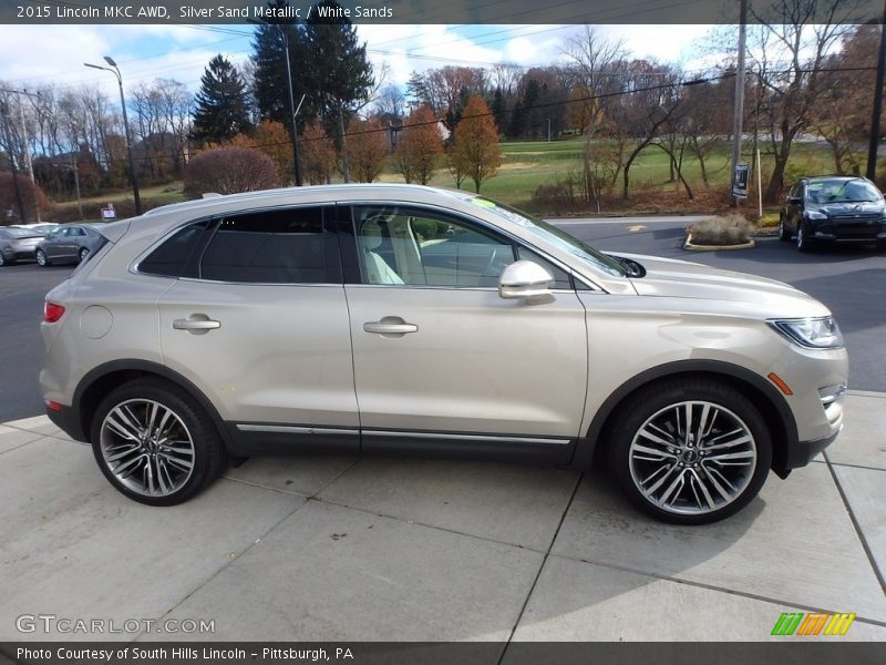 Silver Sand Metallic / White Sands 2015 Lincoln MKC AWD