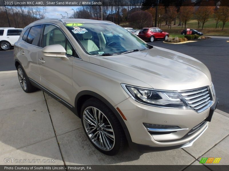Silver Sand Metallic / White Sands 2015 Lincoln MKC AWD