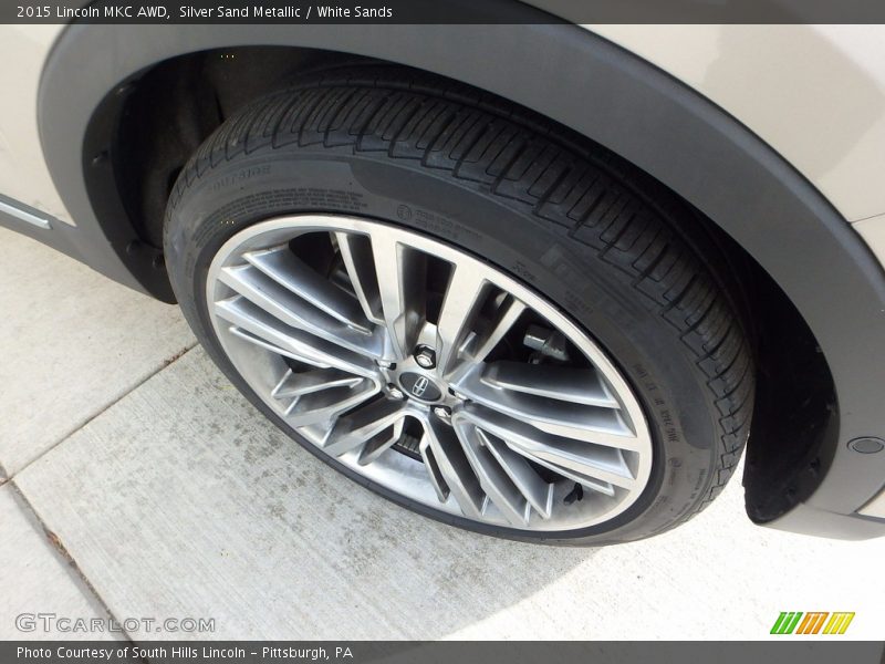 Silver Sand Metallic / White Sands 2015 Lincoln MKC AWD