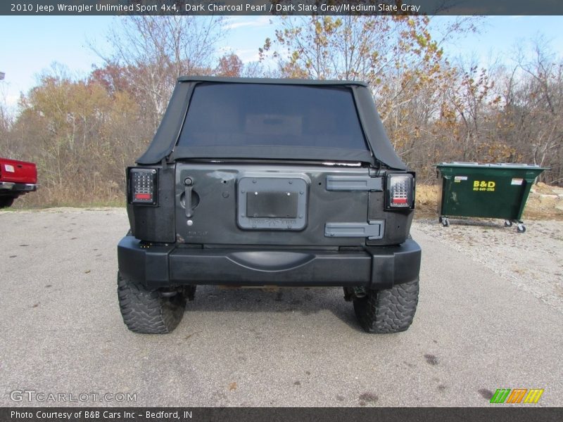 Dark Charcoal Pearl / Dark Slate Gray/Medium Slate Gray 2010 Jeep Wrangler Unlimited Sport 4x4
