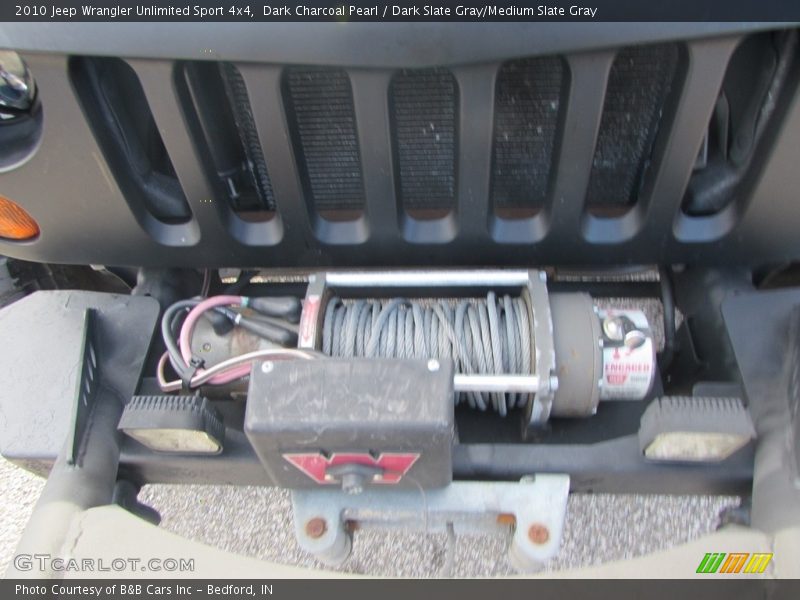 Dark Charcoal Pearl / Dark Slate Gray/Medium Slate Gray 2010 Jeep Wrangler Unlimited Sport 4x4