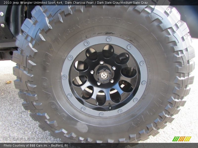 Dark Charcoal Pearl / Dark Slate Gray/Medium Slate Gray 2010 Jeep Wrangler Unlimited Sport 4x4
