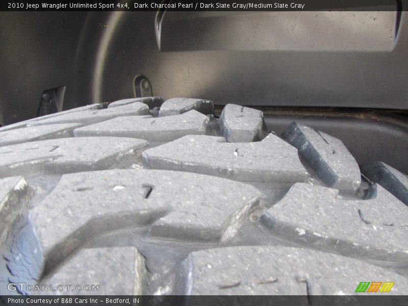 Dark Charcoal Pearl / Dark Slate Gray/Medium Slate Gray 2010 Jeep Wrangler Unlimited Sport 4x4
