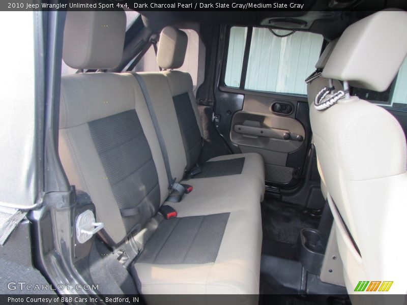Dark Charcoal Pearl / Dark Slate Gray/Medium Slate Gray 2010 Jeep Wrangler Unlimited Sport 4x4