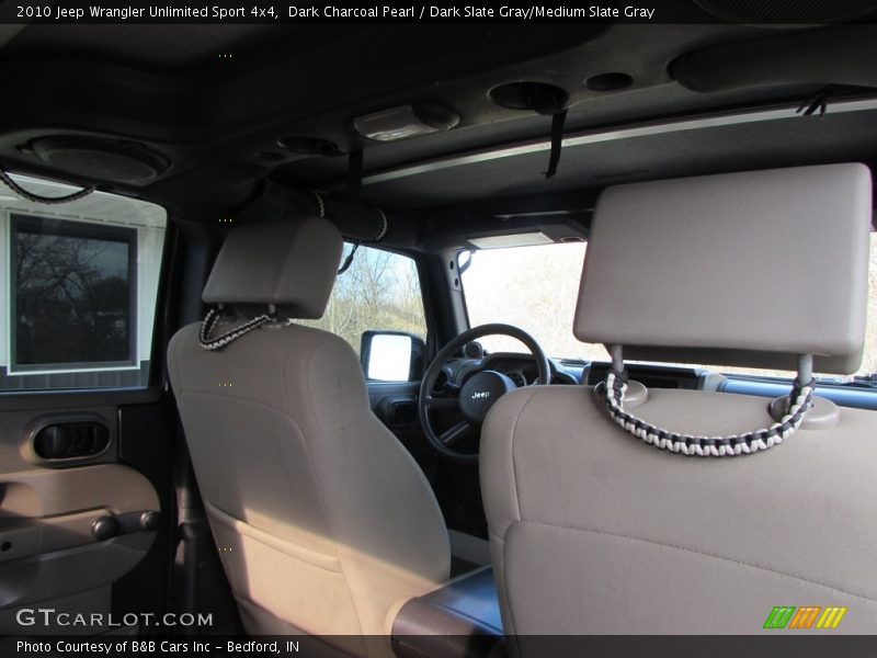 Dark Charcoal Pearl / Dark Slate Gray/Medium Slate Gray 2010 Jeep Wrangler Unlimited Sport 4x4