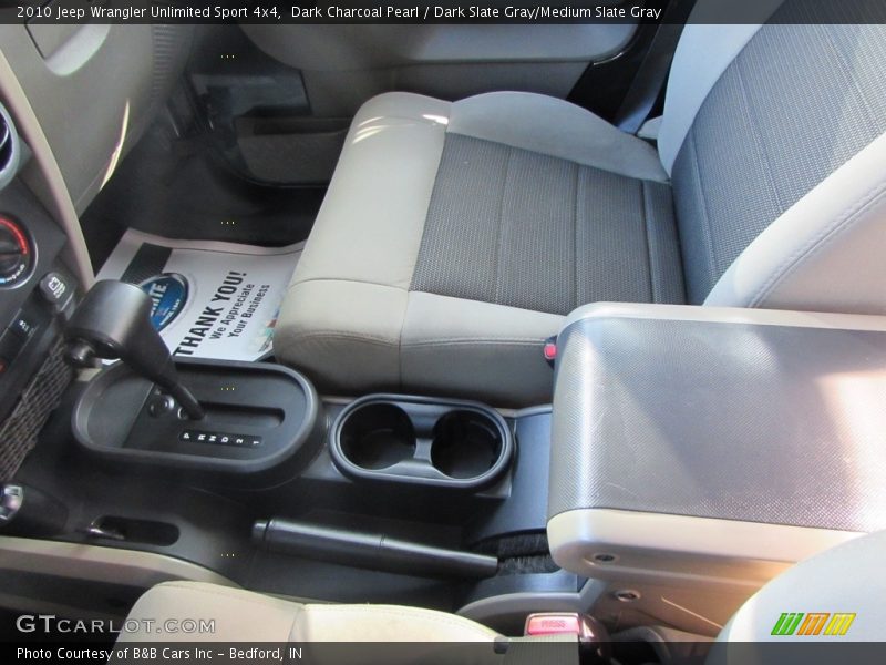 Dark Charcoal Pearl / Dark Slate Gray/Medium Slate Gray 2010 Jeep Wrangler Unlimited Sport 4x4