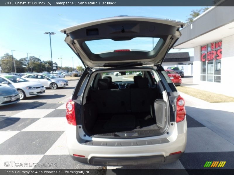 Champagne Silver Metallic / Jet Black 2015 Chevrolet Equinox LS