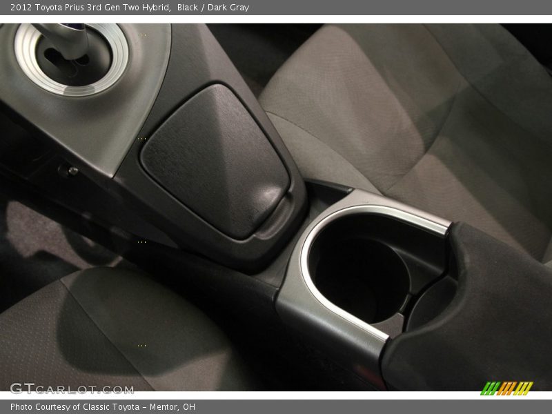 Black / Dark Gray 2012 Toyota Prius 3rd Gen Two Hybrid