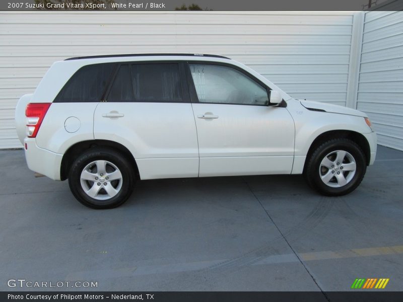 White Pearl / Black 2007 Suzuki Grand Vitara XSport