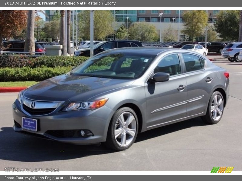 Polished Metal Metallic / Ebony 2013 Acura ILX 2.0L Premium