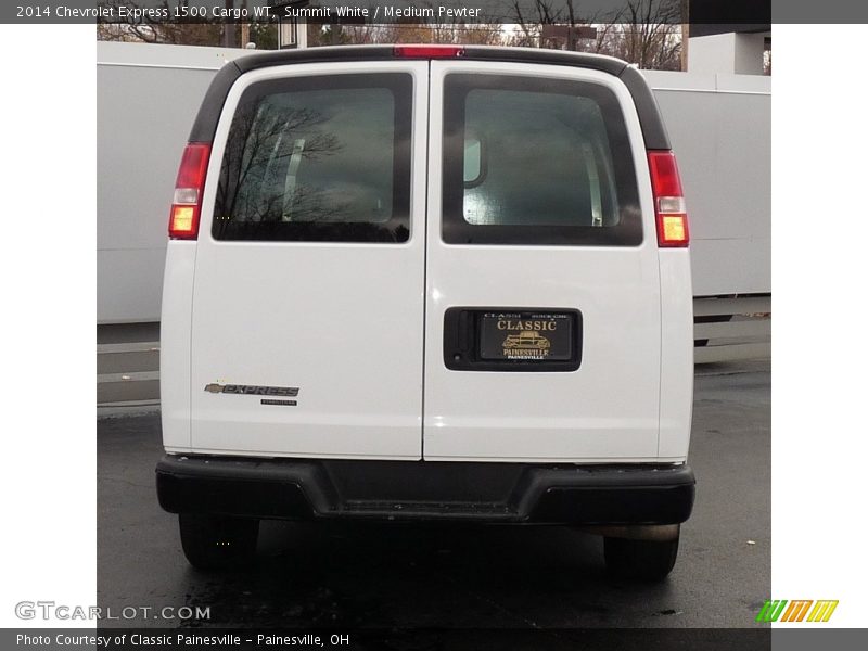 Summit White / Medium Pewter 2014 Chevrolet Express 1500 Cargo WT