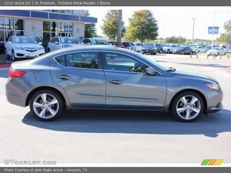Polished Metal Metallic / Ebony 2013 Acura ILX 2.0L Premium