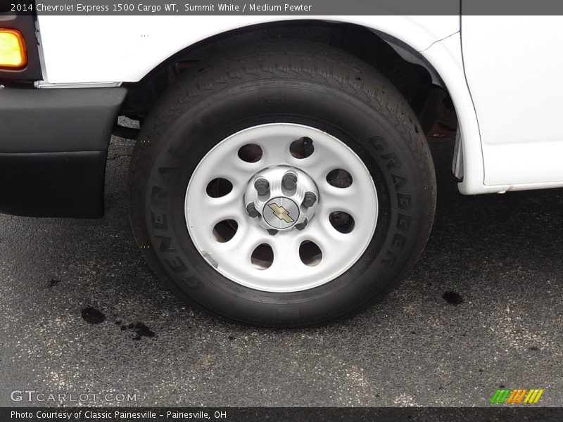 Summit White / Medium Pewter 2014 Chevrolet Express 1500 Cargo WT