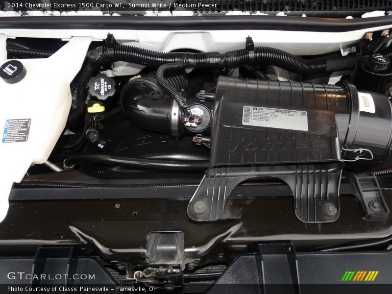 Summit White / Medium Pewter 2014 Chevrolet Express 1500 Cargo WT