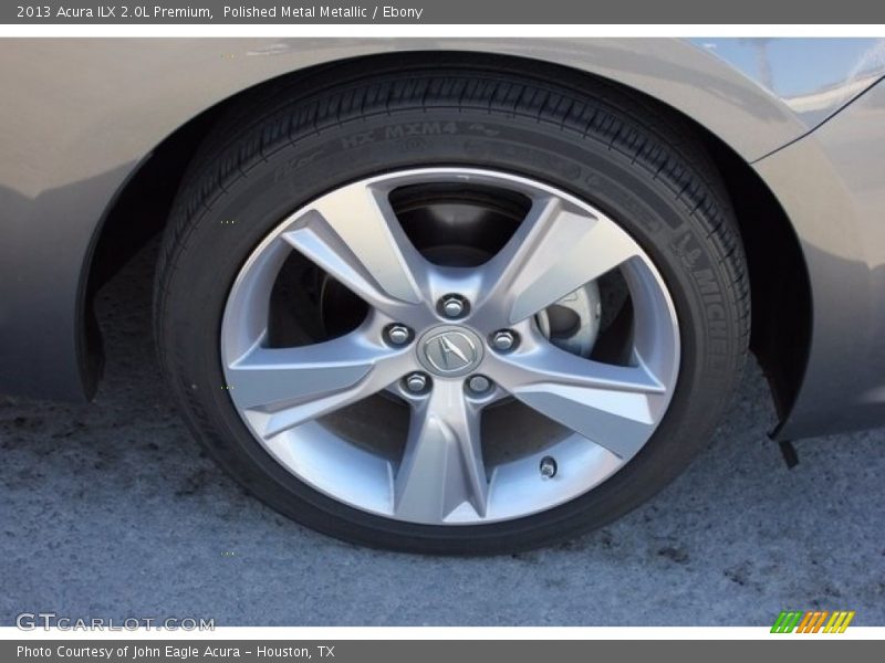Polished Metal Metallic / Ebony 2013 Acura ILX 2.0L Premium