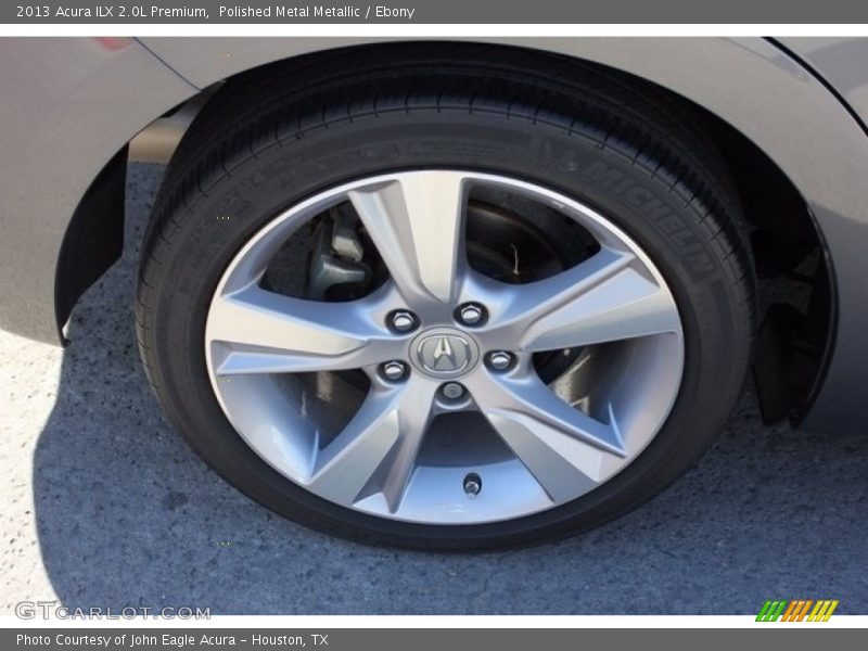 Polished Metal Metallic / Ebony 2013 Acura ILX 2.0L Premium