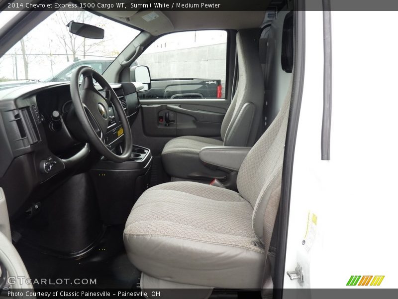 Summit White / Medium Pewter 2014 Chevrolet Express 1500 Cargo WT