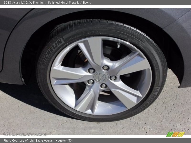 Polished Metal Metallic / Ebony 2013 Acura ILX 2.0L Premium