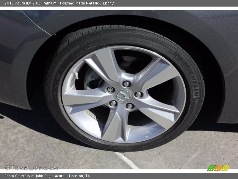 Polished Metal Metallic / Ebony 2013 Acura ILX 2.0L Premium