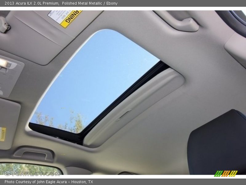 Polished Metal Metallic / Ebony 2013 Acura ILX 2.0L Premium