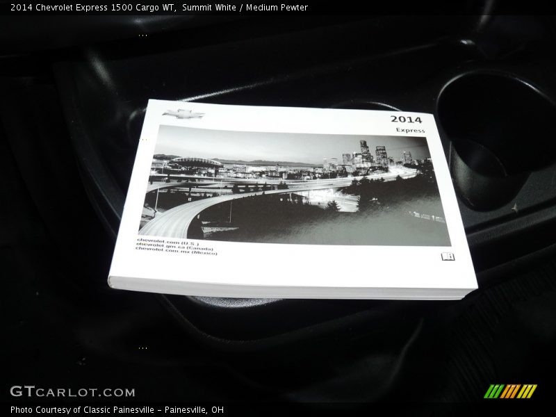 Summit White / Medium Pewter 2014 Chevrolet Express 1500 Cargo WT