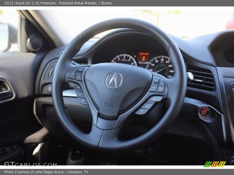 Polished Metal Metallic / Ebony 2013 Acura ILX 2.0L Premium