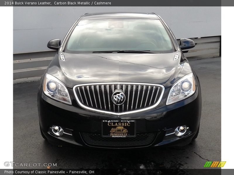 Carbon Black Metallic / Cashmere 2014 Buick Verano Leather