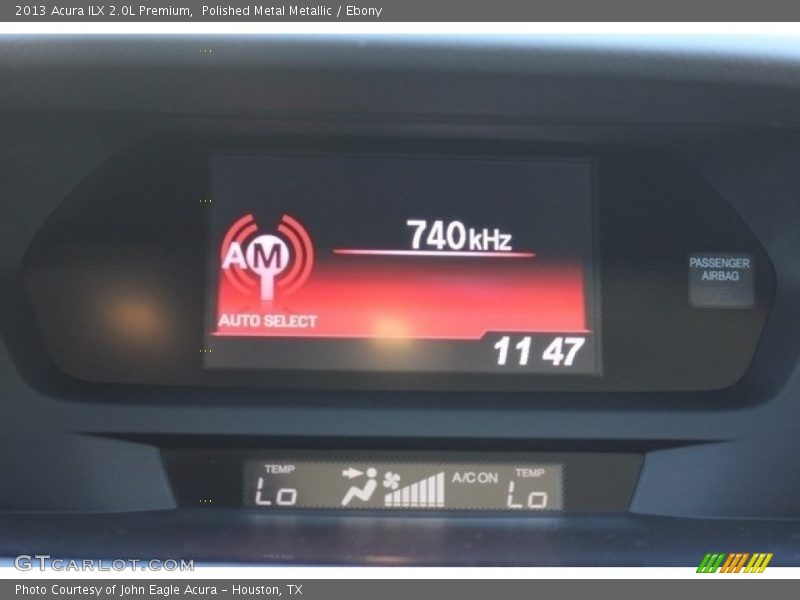 Polished Metal Metallic / Ebony 2013 Acura ILX 2.0L Premium