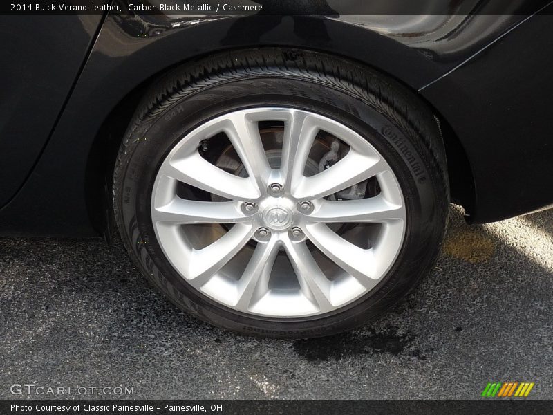 Carbon Black Metallic / Cashmere 2014 Buick Verano Leather