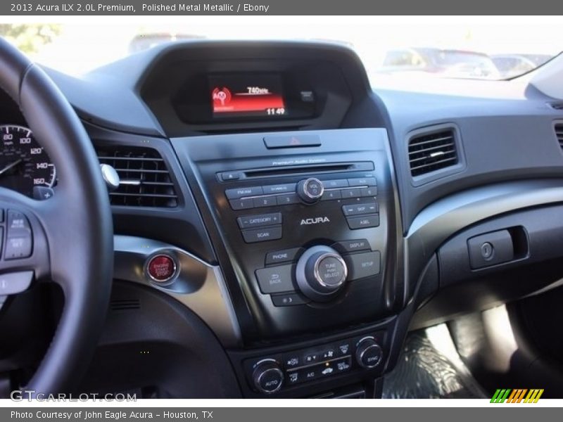 Polished Metal Metallic / Ebony 2013 Acura ILX 2.0L Premium