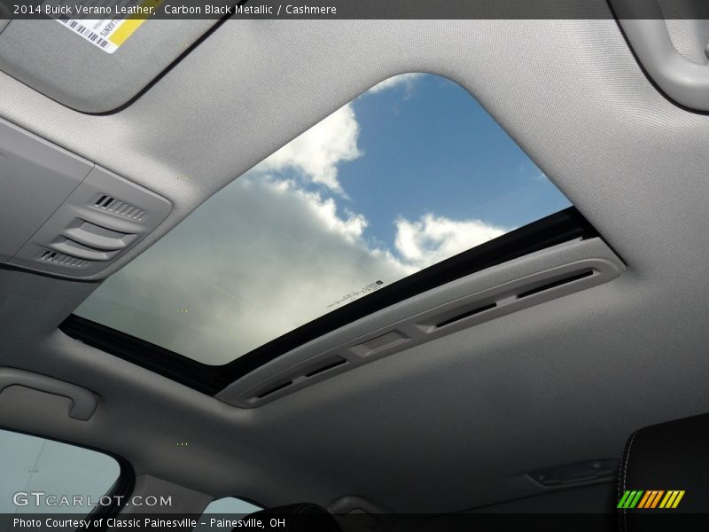 Carbon Black Metallic / Cashmere 2014 Buick Verano Leather