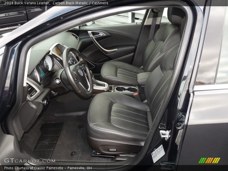 Carbon Black Metallic / Cashmere 2014 Buick Verano Leather