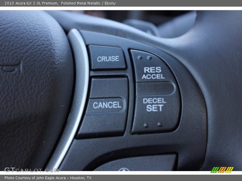 Polished Metal Metallic / Ebony 2013 Acura ILX 2.0L Premium