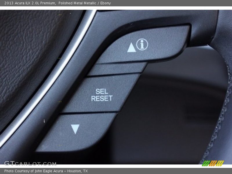 Polished Metal Metallic / Ebony 2013 Acura ILX 2.0L Premium