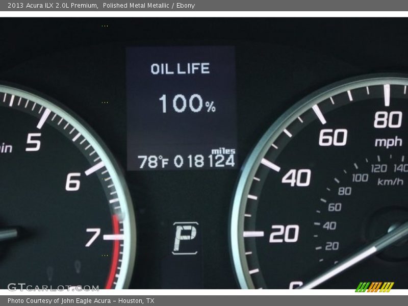 Polished Metal Metallic / Ebony 2013 Acura ILX 2.0L Premium