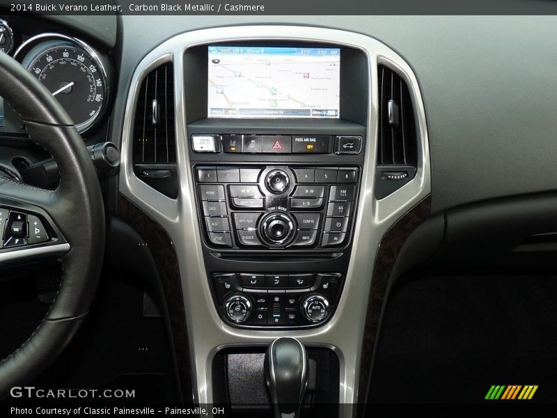 Carbon Black Metallic / Cashmere 2014 Buick Verano Leather