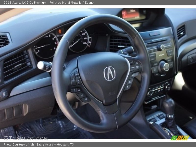 Polished Metal Metallic / Ebony 2013 Acura ILX 2.0L Premium