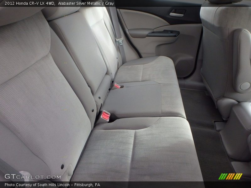 Alabaster Silver Metallic / Gray 2012 Honda CR-V LX 4WD