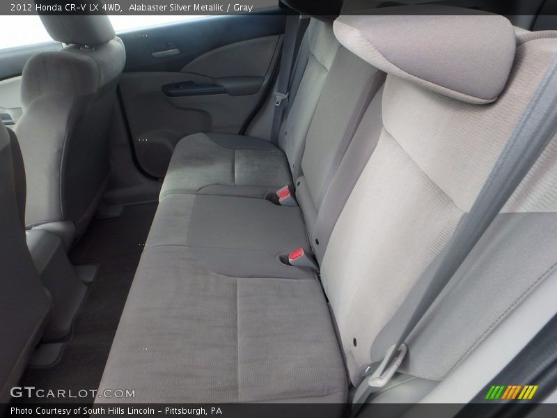 Alabaster Silver Metallic / Gray 2012 Honda CR-V LX 4WD