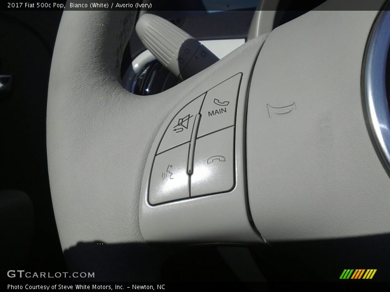 Controls of 2017 500c Pop